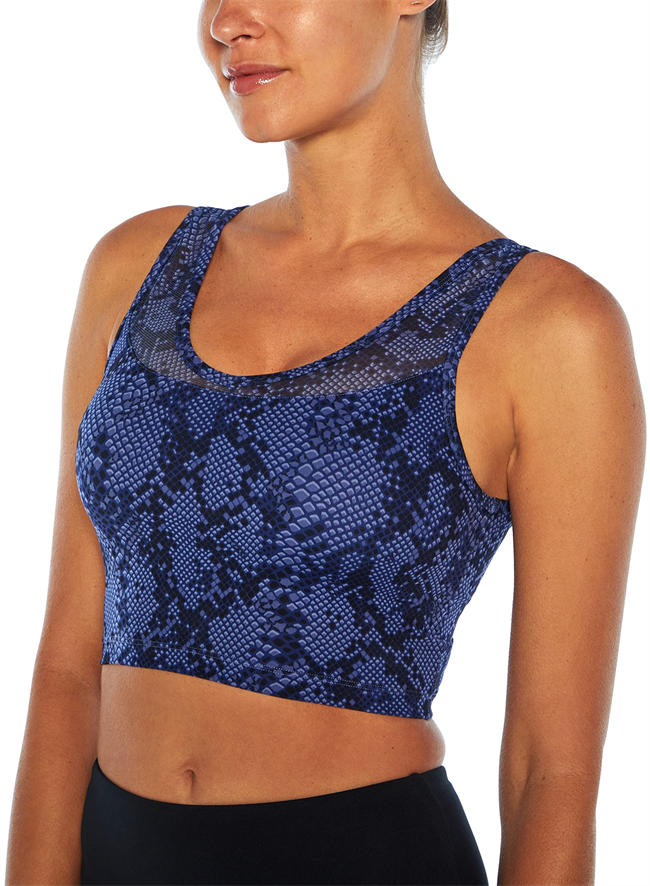 Jessica Simpson Sportswear Women Hayley Long Medium Sports Bra